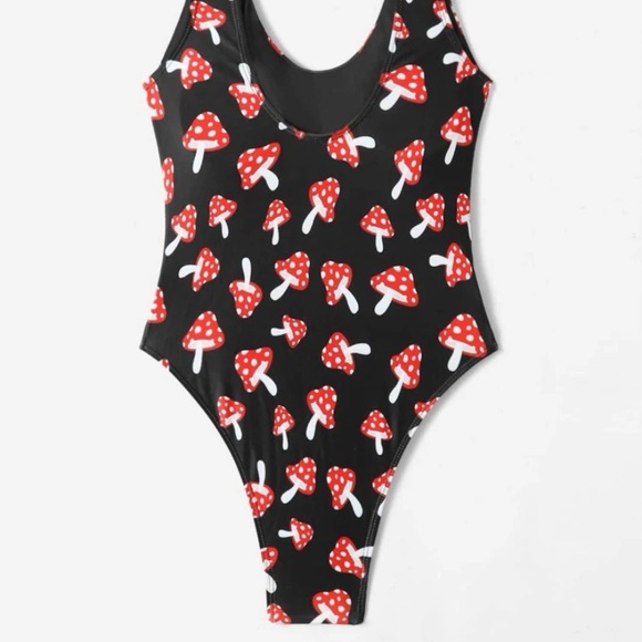 Mushrooms all Over swimsuit - Picture 3 of 7